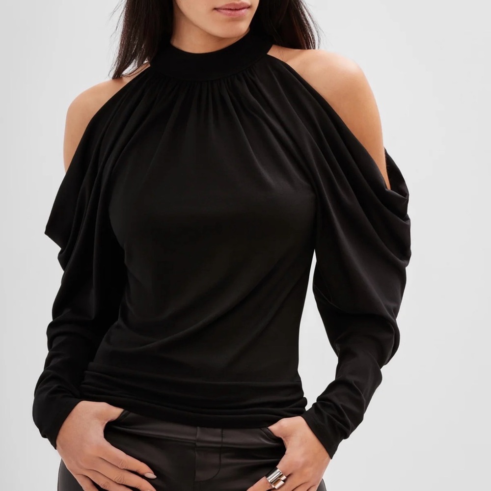 Marcella NYC Perry Cold Shoulder Top